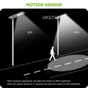 2025 Mới Nhất Tất Cả Trong Một Năng Lượng Mặt Trời Đèn Đường Ngoài Trời 300W 400W 500W Đèn Cho Đường Với Cảm Biến Ánh Sáng Cảm Biến Chuyển Động Năng Lượng Mặt Trời Đèn - Product Image 5