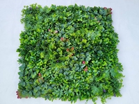 Fausses plantes murales en plastique écologique, 10 pièces, Diy, fausses plantes vertes, vertical, écologique, pour l'intérieur