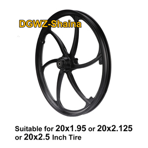 Roue avant de vélo électrique en alliage d'aluminium de 20 pouces avec frein à disque - Product Image 2