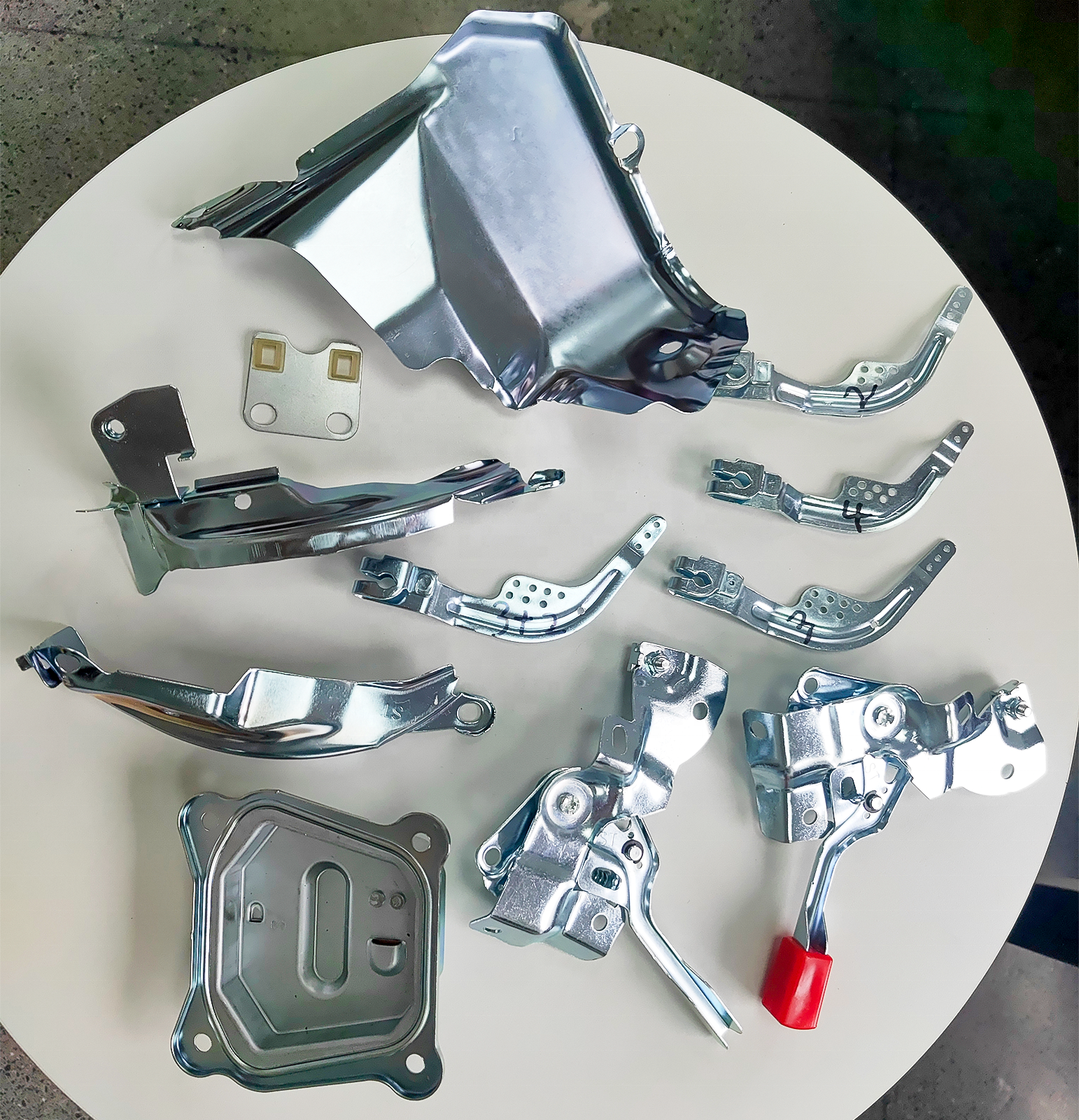 <strong>Gasoline</strong> <strong>Engine</strong> Parts 168f <strong>170f</strong> Full Stamping Set Cylinder Head Throttle Controller Air <strong>Guide</strong> Plate Replacement Kit
