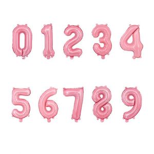 Globos de Número Metalizados de 16 Pulgadas en Varios Colores para Decoración de Fiestas, Precio al por Mayor - Product Image 2