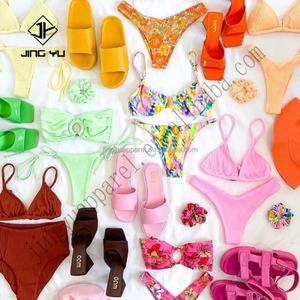 Custom Fashion Two Piece Bikini Eco Friendly Fabric <b>Swimsuit</b> Wholesale Swimwear - Product Image 6