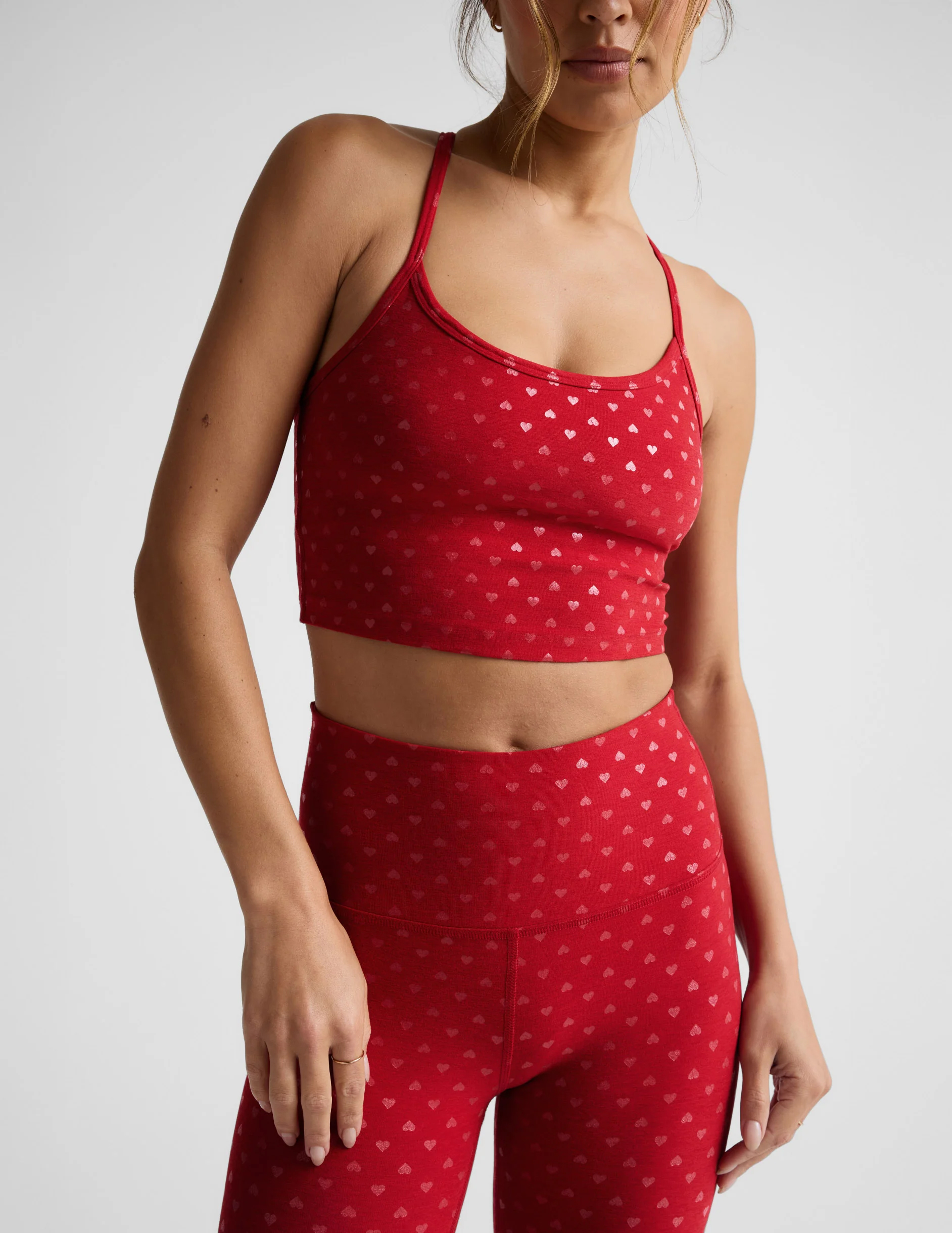 Holly Red Ditsy Hearts