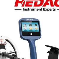 Détecteur de métaux HEDAOKenwood, détecteur de métaux portatif avec grande bobine de recherche, écran tactile