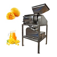 Hoge-prestatie passievruchten pulpmachine / Dubbelkanaals fruitpulpmachine / Mangopulp machine