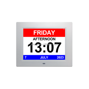 Đồng hồ mất trí nhớ kỹ thuật số 8 inch bán chạy nhất với lịch ngày, thời gian và ngày trong tuần với đồng hồ kỹ thuật số phông chữ lớn - Product Image 6