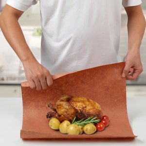 Papier kraft fumé rose recyclable <span class=keywords><strong>de</strong></span> qualité alimentaire pour emballage <span class=keywords><strong>de</strong></span> viande <span class=keywords><strong>de</strong></span> <span class=keywords><strong>boucher</strong></span> pour barbecue - Product Image 4