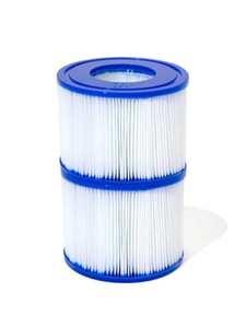 Cartouche filtrante VI pour <span class=keywords><strong>Miami</strong></span> Vegas Monaco <span class=keywords><strong>Lay</strong></span>-<span class=keywords><strong>Z</strong></span>-Spa 58323 (compatible ancien modèle 58239)-6, pack double, système de filtration de piscine - Product Image 2
