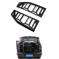 Feu arrière feu arrière couvercle en plastique garniture 2 pièces Protection couverture garde pour Chery Jetour T2 2024 2025