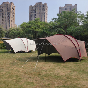 Grande bâche <span class=keywords><strong>tunnel</strong></span> spacieuse, protection solaire, imperméable, pergola, bâche de camping robuste pour extérieur, barbecue, tente portable - Product Image 5