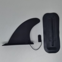 Mini aileron de rechange en PVC de 5 pouces pour SUP, aileron central amovible pour planche à pagaie gonflable, petit aileron coulissant pour planche de surf, accessoires de skeg