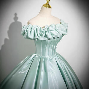 Maßgeschneiderte Ballkleider für Quinceañera, Satin-Abschlussballkleider, Geburtstags- und Abendkleider, Formelle Anlässe Vestido De Noche 2026 - Product Image 2