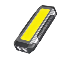 Lampe torche LED de camping en plastique ABS rechargeable USB pour jardin extérieur Lampes de poche de travail