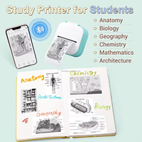 Phomemo T02 Mini imprimante thermique Portable autocollant sans encre Photos imprimante autocollant Machine d'impression pour étudiants et artisans