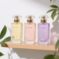 CALFLYN Parfum unisexe de luxe Pamplemousse & sel de mer EDT Parfum éthéré Eau de toilette Parfums floraux longue durée Coffret cadeau