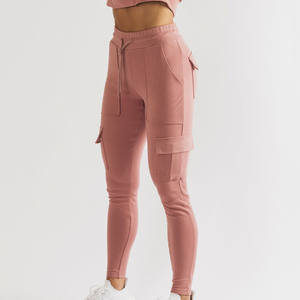 Logo personnalisé en gros Pantalon de jogging Pantalon de randonnée cargo pour femme - Product Image 5