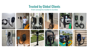 ที่ชาร์จ EV กล่องติดผนัง22kW โหมด32A 3มาตรฐานสหภาพยุโรปชาร์จสมาร์ทแอป - Product Image 5