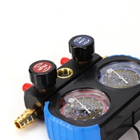 Ensemble de manomètres numériques pour climatisation avec tuyau de charge