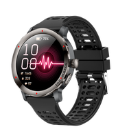 Produits tendances : Montre connectée avec mesure précise de la pression artérielle, ECG+PPG, moniteur de graisse corporelle, appels, fitness, smartwatch KC102