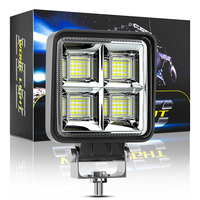 Barra de Luz LED de Aluminio DXZ de 4 Pulgadas, 72W, 9-80V, Haz de Luz Amplio para Camiones, Autobuses y Embarcaciones Todoterreno - Nuevo