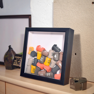 Wholesale MDF <strong>Picture</strong> <strong>Frame</strong> With UV Printing Customized Logo Three-dimensional Hollow Design For Dried Flowers For DIY - Product Image 5