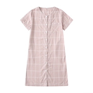 <span class=keywords><strong>Camicia</strong></span> <span class=keywords><strong>da</strong></span> <span class=keywords><strong>notte</strong></span> <span class=keywords><strong>da</strong></span> donna estiva in puro cotone garza manica corta <span class=keywords><strong>con</strong></span> bottone 3-pocket ampia girocollo casa media <span class=keywords><strong>camicia</strong></span> <span class=keywords><strong>da</strong></span> <span class=keywords><strong>notte</strong></span> - Product Image 6