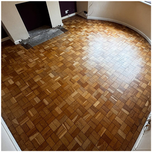 18mm/12mm/15mm V scanalato pianoforte a tre strisce <span class=keywords><strong>verniciato</strong></span> superficie Shinny Parquet legno pavimento in legno ingegnerizzato - Product Image 3