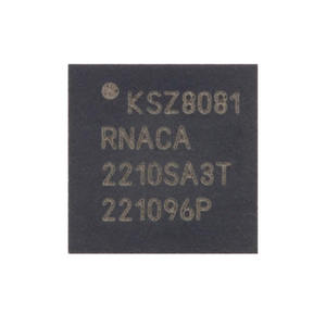 KSZ8081 อุปกรณ์รับส่งสัญญาณอีเธอร์เน็ตแบบฟิสิคอลเลเยอร์ QFN-24 KSZ8081RNACA สำหรับชิปไอซี - Product Image 2