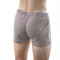 Caleçons Boxers Homme Taille Mi-Haute de Haute Qualité avec Cordon de Serrage, Respirants, 100% Coton Tricoté, Sans Coutures, Séchage Rapide, Sous-vêtements Personnalisés Fabrication OEM