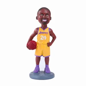 مخصص لاعب كرة السلة كوبي الرياضة الشكل لعبة NBA 3D PVC لاعب كرة السلة شخصيات العمل للتحصيل