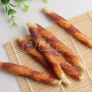 निजी लेबल कुत्ते चउ चिकन और बतख रैप मूंची छड़ी कुत्ते का इलाज करता है पालतू जानवर भोजन सुरक्षित मांस सामग्री - Product Image 5