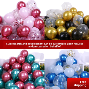 Ensemble d'<span class=keywords><strong>arche</strong></span> d'ouverture de magasin en gros, lieux de réception, anniversaire, mariage, Saint-Valentin, arrangement de ballons en latex 10/12 pouces, 4 couleurs - Product Image 4