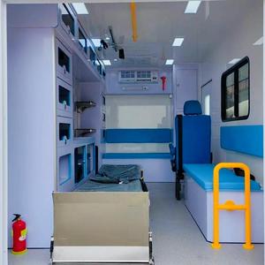 <span class=keywords><strong>Ambulance</strong></span> I-veco Shelter 4x4 tout-terrain, transmission intégrale permanente, cabine médicale en aluminium, véhicule de sauvetage d'urgence - Product Image 3