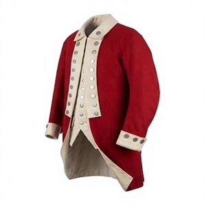 Manteau long en laine mélangée de style continental pour homme, idéal pour les costumes et les spectacles - Product Image 3