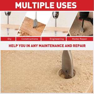 Forets à tarière pour le travail du bois 2026 – Embout hexagonal à changement rapide, diamètre 6-55 mm, pour perceuse électrique manuelle - Product Image 2