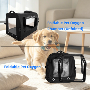 Camera di ossigeno per cani da 100L cane cane gatto animale gabbia di ossigeno ICU grande Pet Brooder Nur - Product Image 5