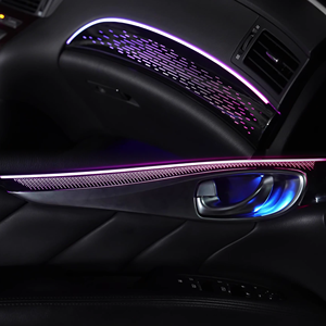 Éclairage d'ambiance intérieur SJC pour <span class=keywords><strong>Infiniti</strong></span> Q70/Q70L 2011-2021 – Accessoires de voiture pour une ambiance lumineuse améliorée - Product Image 4