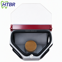 Cabine de sablage dentaire efficace avec grande vue, boîte de protection pour opérations, armoire anti-poussière professionnelle pour laboratoire dentaire