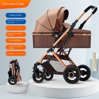 Poussette compacte pliable en métal pour bébé, ultra-légère, 360°, vente en gros °   Poussette Bay Stroller à siège rotatif