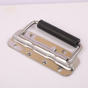 Manija para caja de herramientas de gabinete industrial, de acero inoxidable 304, plegable con resorte, accesorios de ferretería - Product Image 3