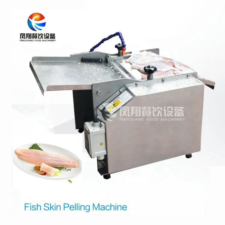 Máquina peladora de piel de pescado de pesca de tipo pequeño, pelador de piel de calamar de sepia de escritorio, fácil limpieza después del uso