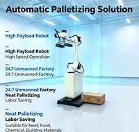 Robot de palettisation collaboratif anti-collision économique pour le traitement des fûts chimiques