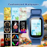Recién llegado, reloj inteligente para niños, llamada 4G, resistente al agua, WiFi, ubicación, rastreador GPS para niños, reloj inteligente para niños, reloj inteligente para teléfono inteligente