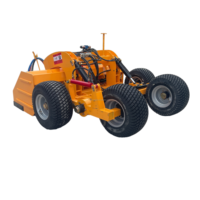 Niveleuse de terrain automatique à traction, guidée par GPS et laser, équipement de nivellement du sol agricole, niveleuse de tracteur