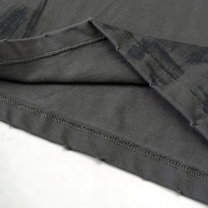 <span class=keywords><strong>T</strong></span>-<span class=keywords><strong>shirt</strong></span> da donna 100% cotone, lavorata a maglia, traspirante, a maniche corte, primavera/estate, stile Hip Hop, generazione Parigi, ad asciugatura rapida, effetto lavato - Product Image 2