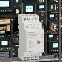 RELETEK Contrôleur de niveau de liquide miniature de haute qualité RD-LC1 de relais AC220V AC380V 50/60HZ Mode électrodes de protection scellées