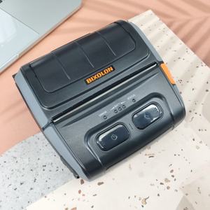 เครื่องพิมพ์บาร์โค้ดแบบพกพา <span class=keywords><strong>BIXOLON</strong></span> SPP-R410 SPP-R418 ขนาดกะทัดรัด ทนทาน แบบใช้สาย/ไร้สาย สำหรับพิมพ์ใบเสร็จ ป้ายสติ๊กเกอร์ ตั๋ว ด้วยระบบพิมพ์ความร้อนโดยตรง - Product Image 3