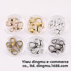Cierre de Langosta de Aleación Metálica Electrochapada para Joyería DIY, Conector Final para Pulseras y Collares, Disponible en Múltiples Colores, Tamaños y Materiales - Product Image 2