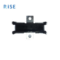 RISE alta calidad nuevo elevador contrapeso guía zapato forro carril guía zapatos 100mmX16mm