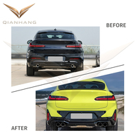 Nouveau kit de carrosserie sport large et performant pour X4 G02, modèle préliminaire, mise à niveau et rétrofit OE 51117484787